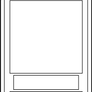 Trading Card Template Front