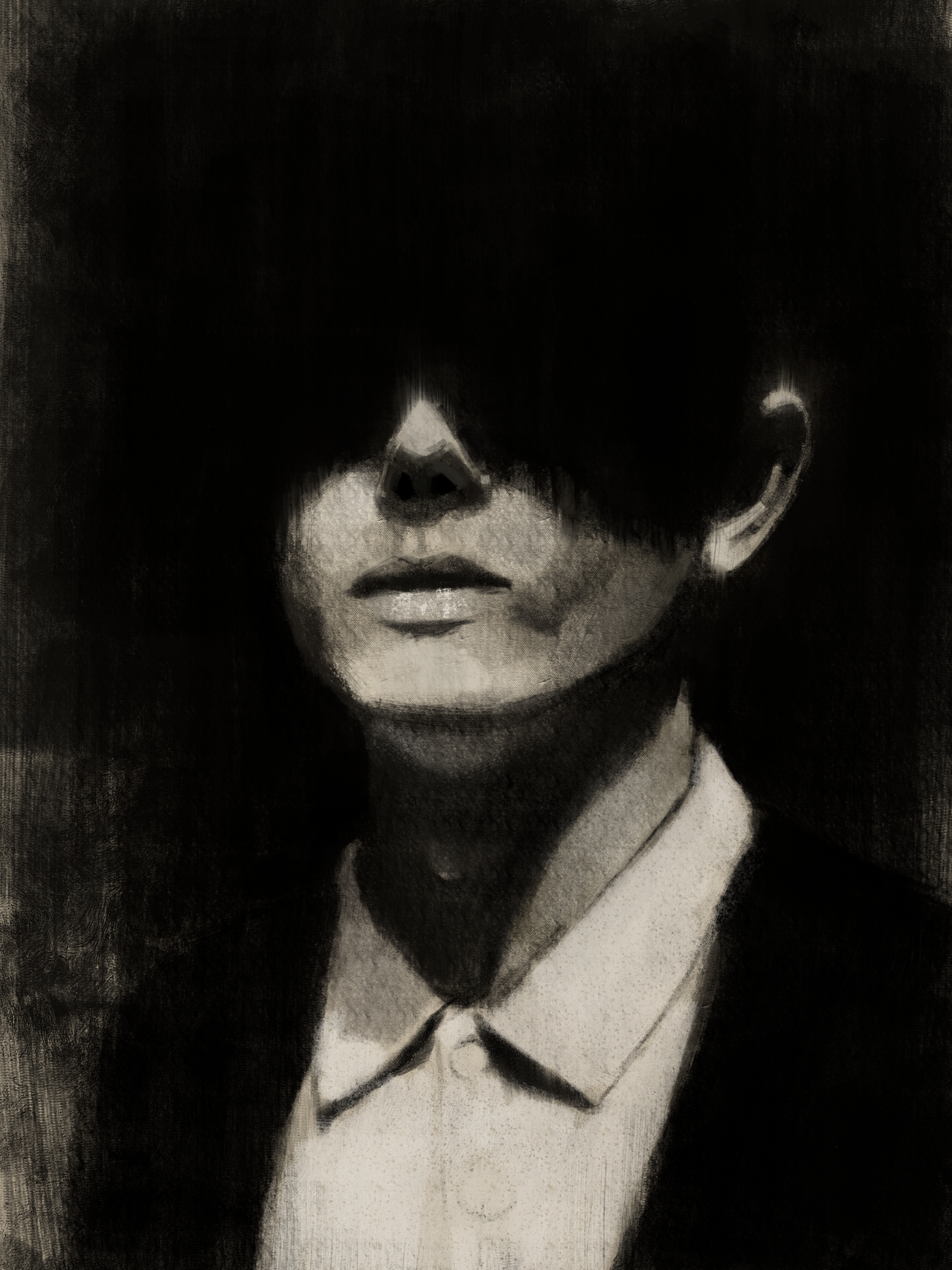 Shadow Drawering Shadow Dark Drawing 800x1037