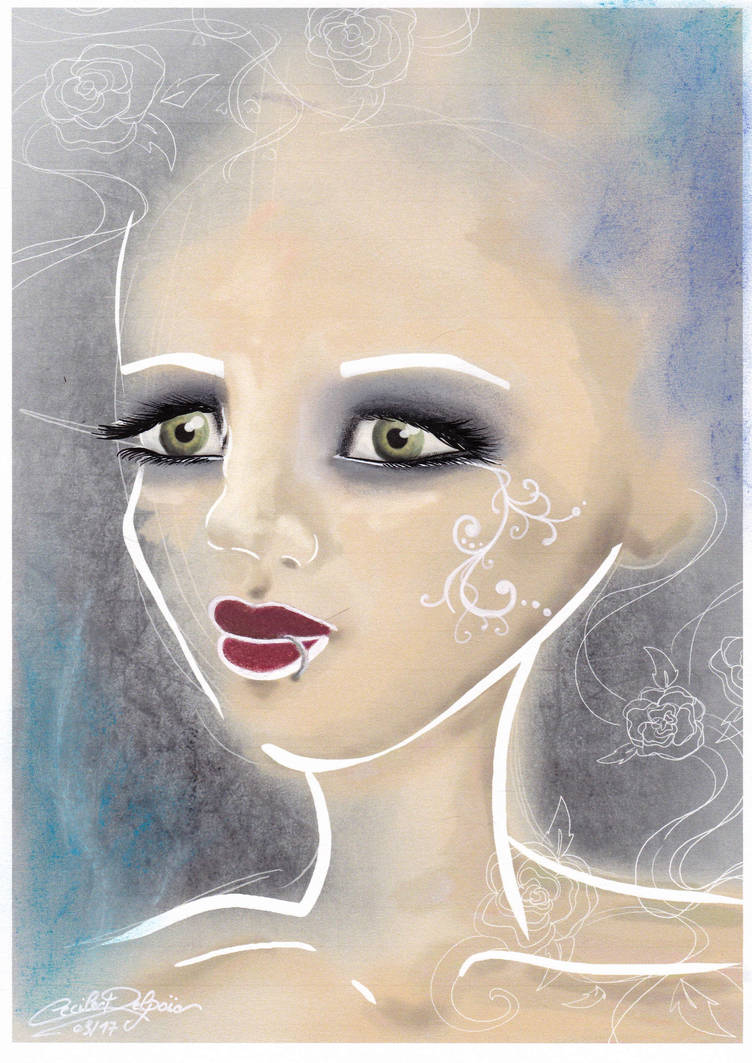 The Girl in White by x-Tsila-x