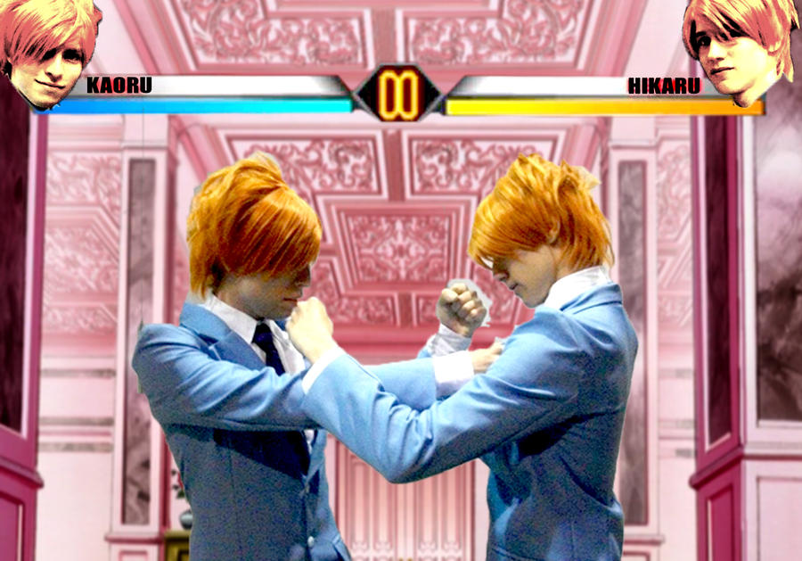 Hikaru and Kaoru...Fight