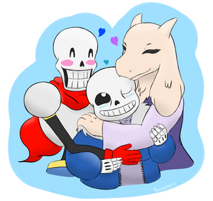 Cuddle the Sans