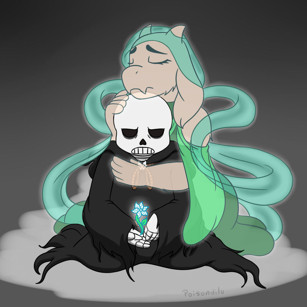 The Wolf Fell In Love With The Dead- Reaper!Sans by