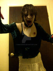 Halloween 2012: Umbrella Leashed Zombie Theme