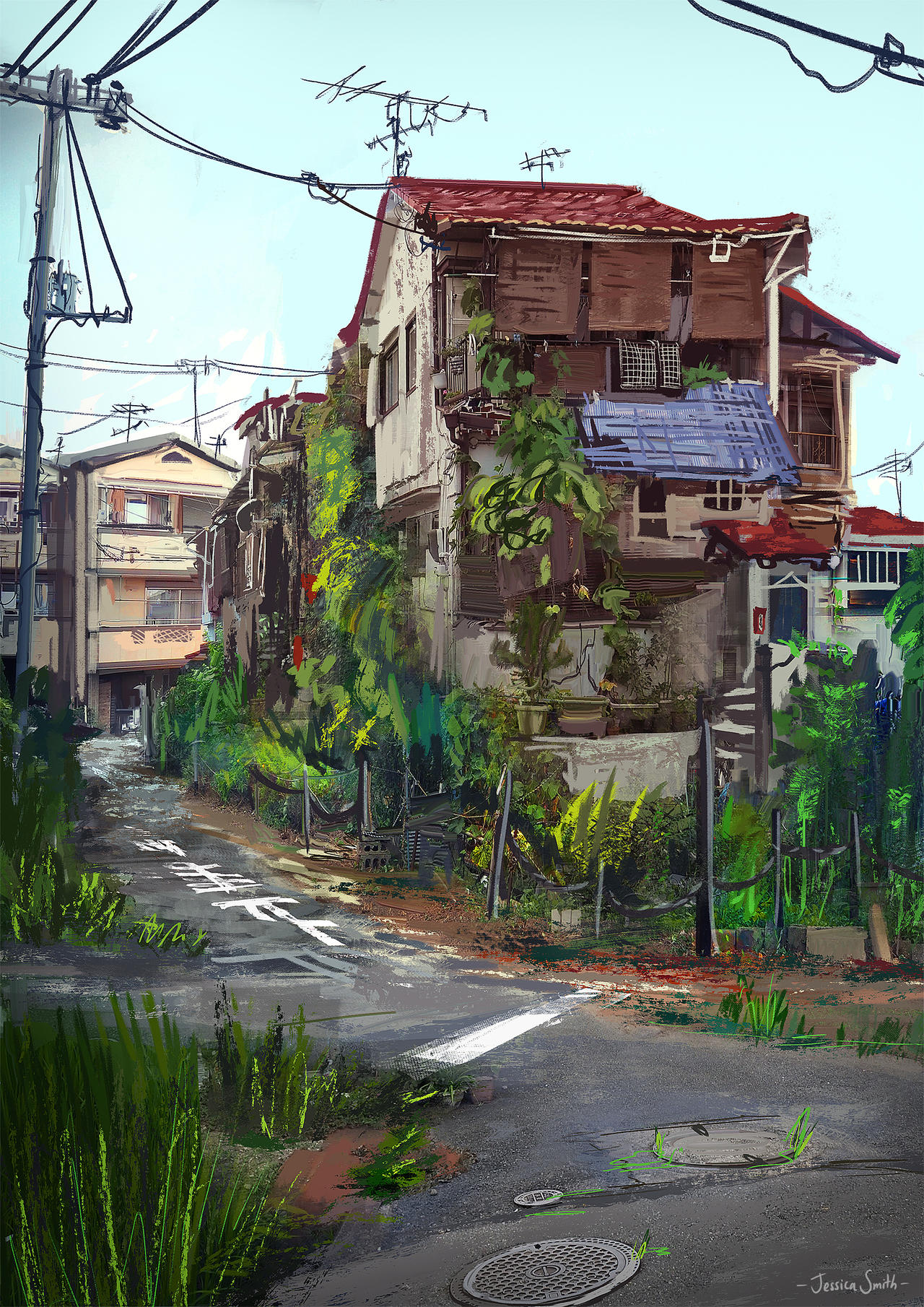 Neyagawa Houses by Mei-Xing