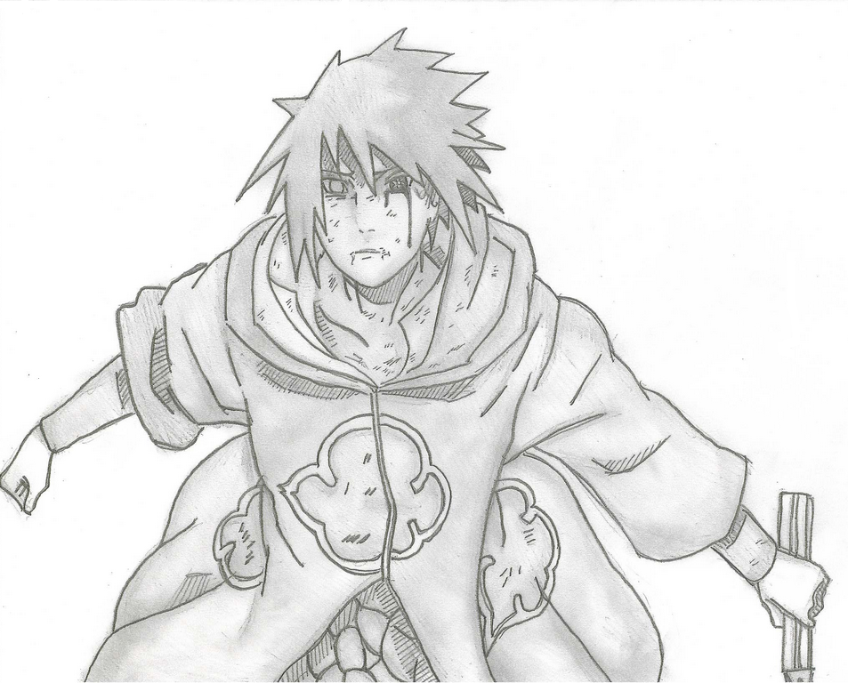 Kleki//Drawing///Saskue Uchiha!