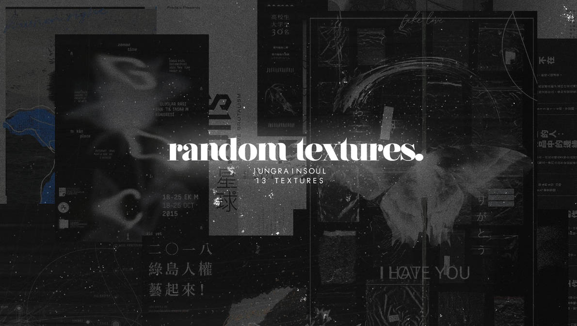 08 RANDOM PACK / textures 'by jungrainsoul by jungrainsoul on DeviantArt