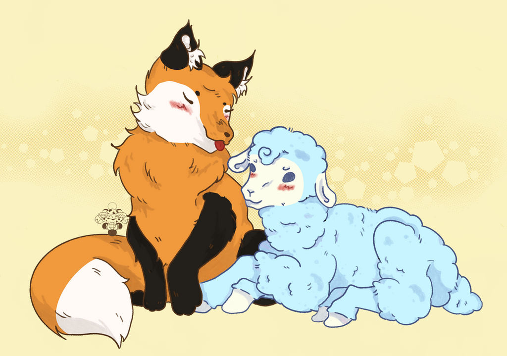 Fluffy Connection Fluffy friendship by NibbleThePlush on DeviantArt