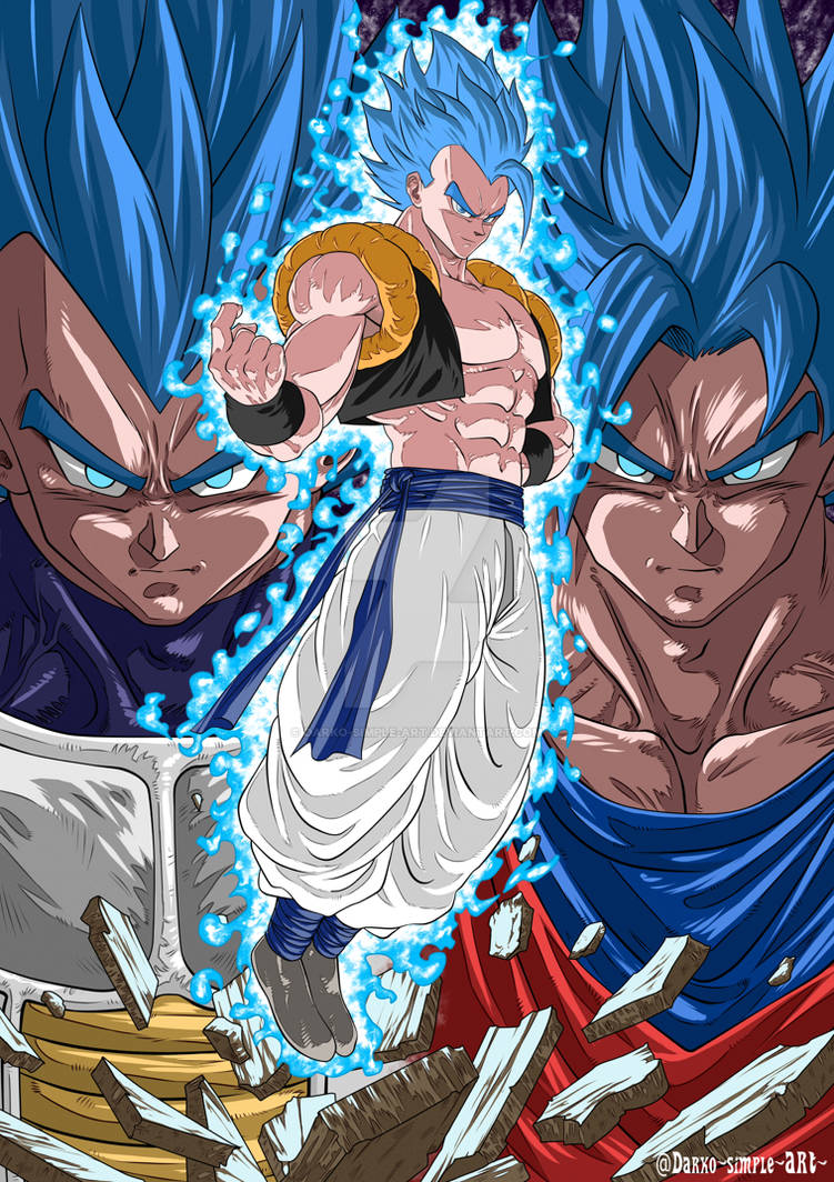 Gogeta by Darko simple ART on DeviantArt Gogeta by Darko simple ART on DeviantArt