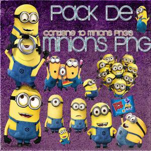 #Pack De Minions Png's By: -Dalia