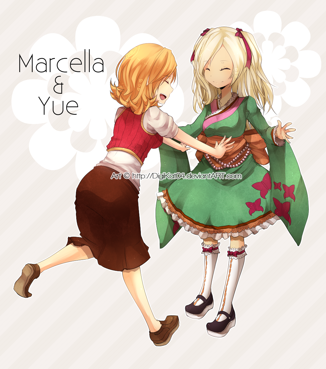 c.c. Marcella and Yue .c.c