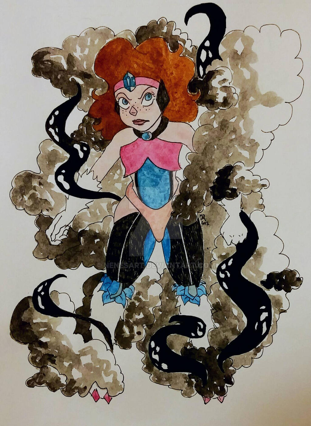 Darkness spell by NenesArt on DeviantArt