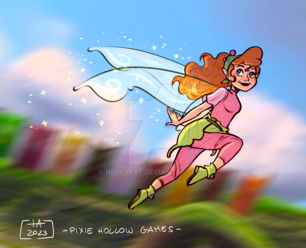 Pixie Hollow Games by NenesArt on DeviantArt
