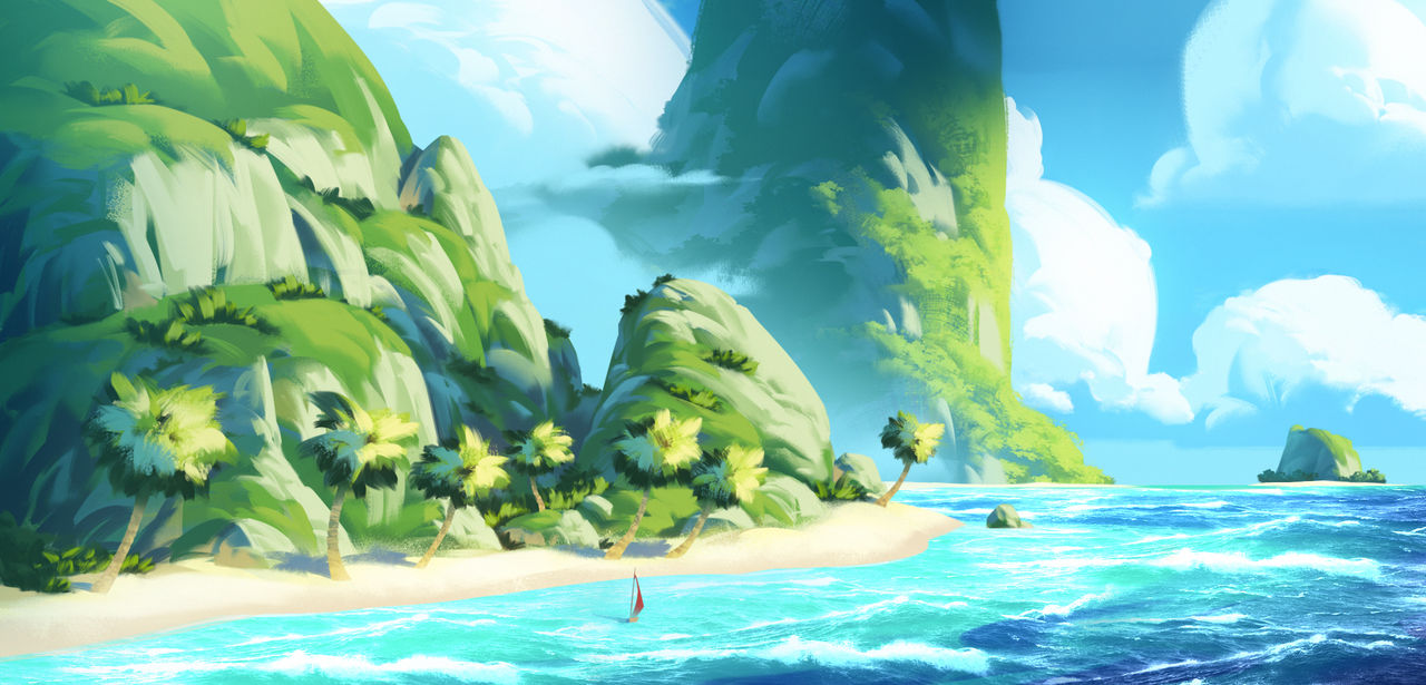 Deviantart Island A New Island by Limboartwork on DeviantArt