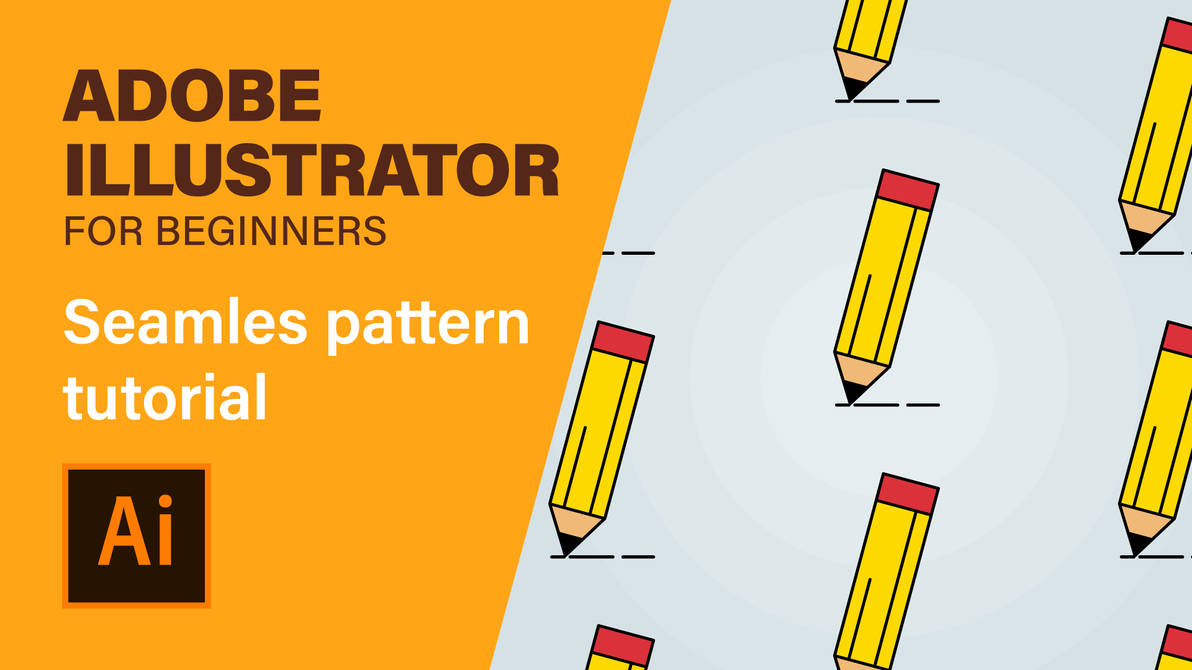Pencil Seamless Pattern Illustrator Tutorial By Masterskyua On DeviantArt
