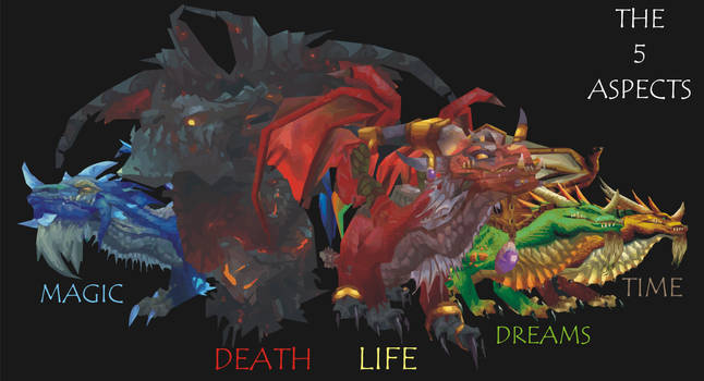 The 5 Dragon Aspects