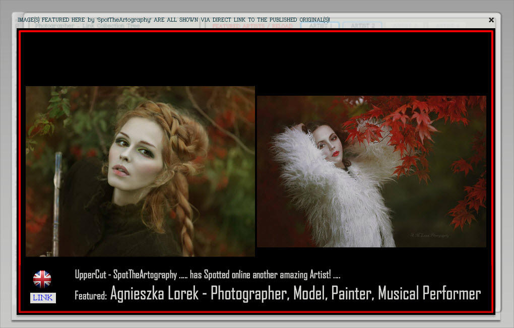 Featured Page: Agnieszka Lorek - UNITED KINGDOM by SpotTheArtography on ...