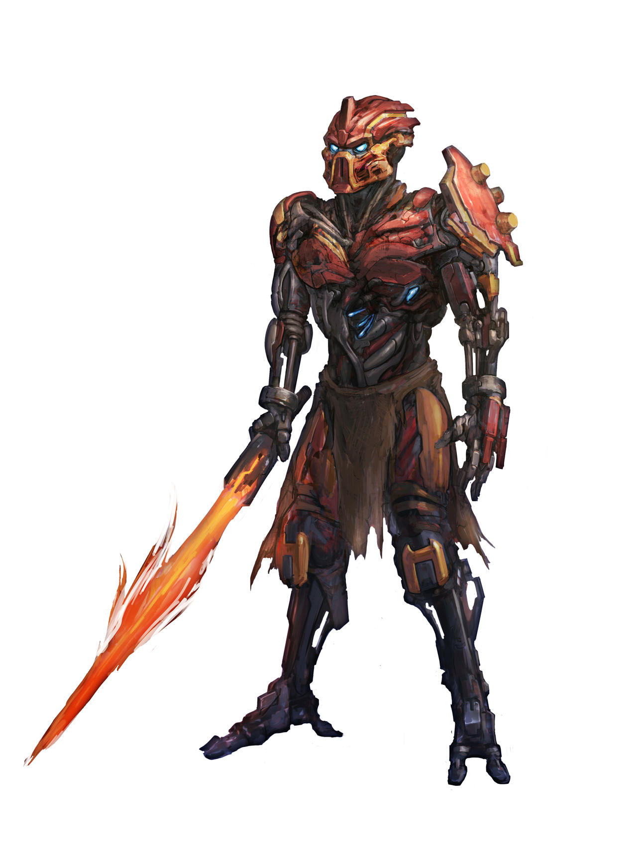 Tahu Fire Warrior