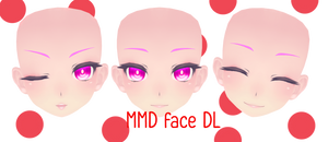 MMD face edit DL