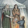 Bilbo, Bard and Thranduil