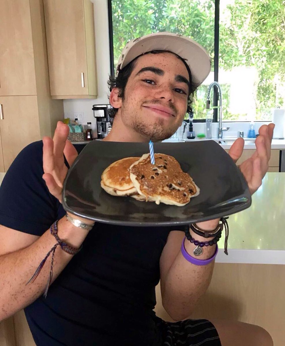 Cameron Boyce with birthday pancakes by Alexiskuwata on DeviantArt