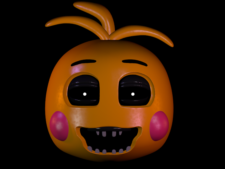 Toy Chica's head