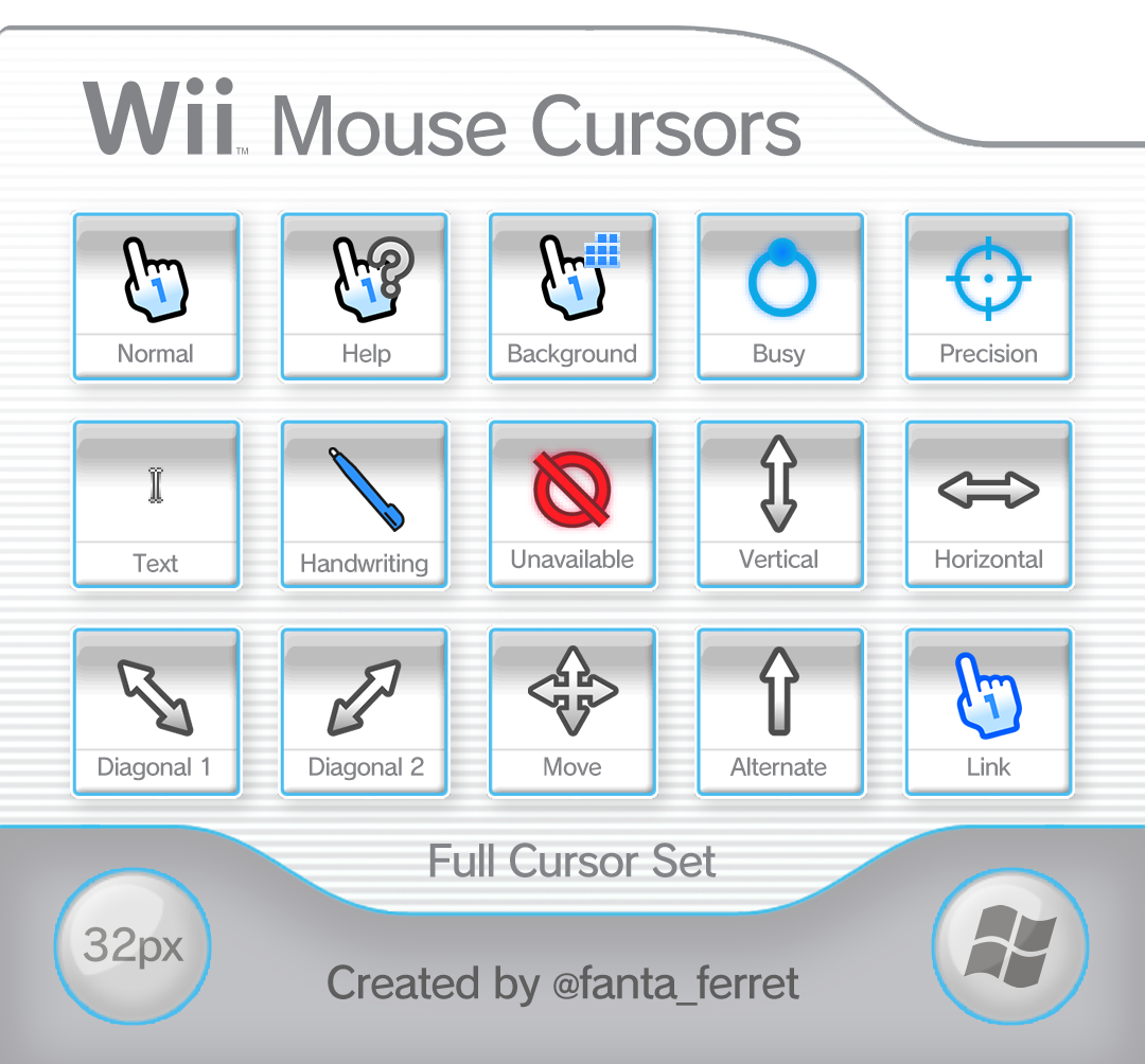 Wii Cursors