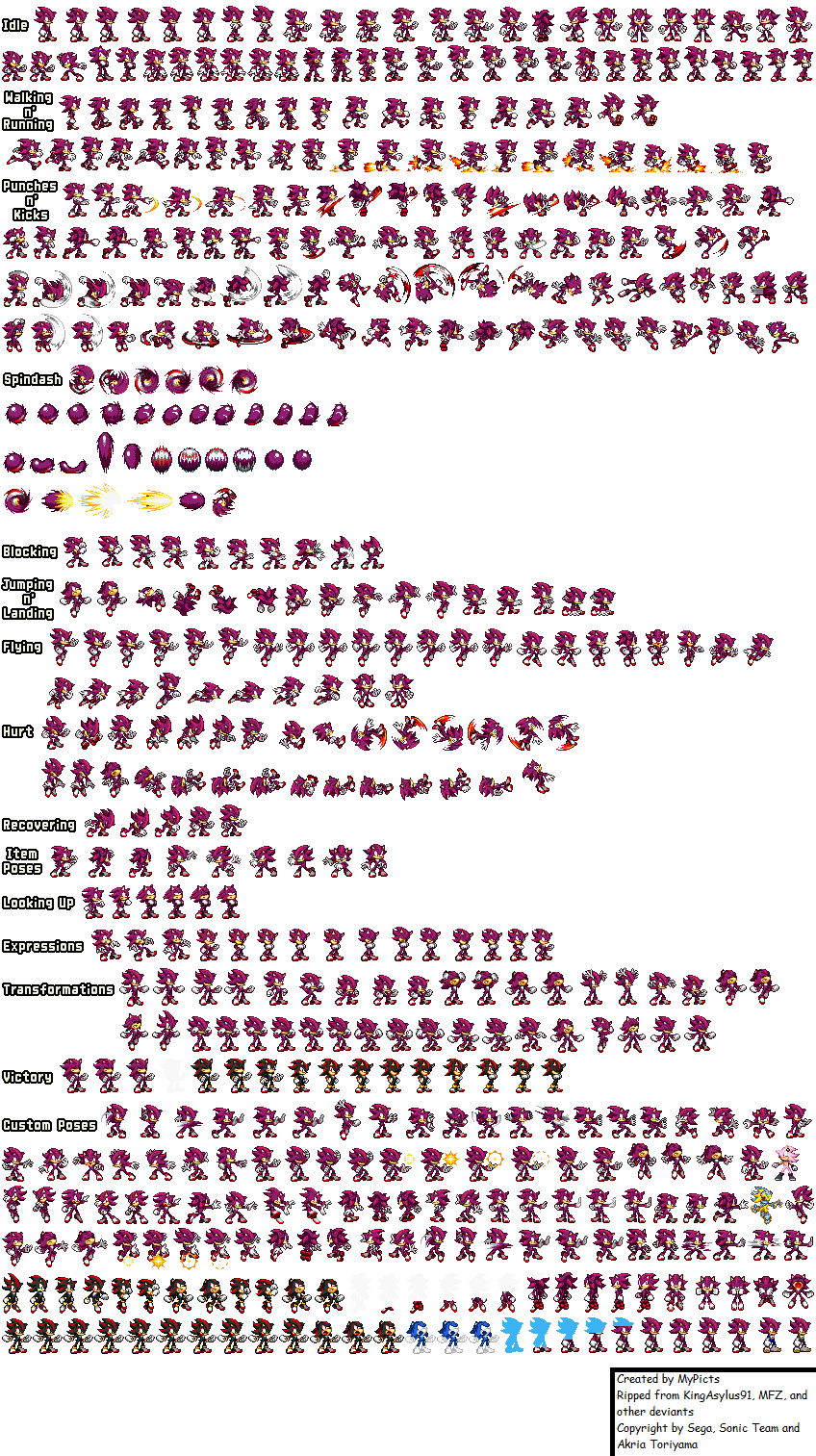 Ultra Ego Shadow Sprite Sheet by NootNoot640 on DeviantArt