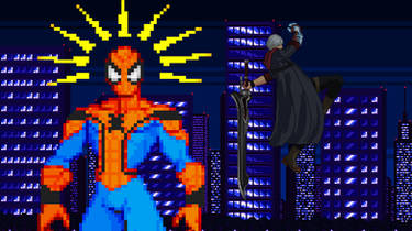 MCU Spider-Man vs Nero (Devil May Cry)