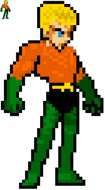 Super Friends Aquaman Sprite By NootNoot640 On DeviantArt super-friends-aquaman-sprite-by-nootnoot640-on-deviantart