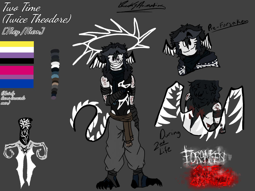 Code Corruption Forsaken: Code Corruption!AU: Two Time by BuckyAnimations02 on DeviantArt