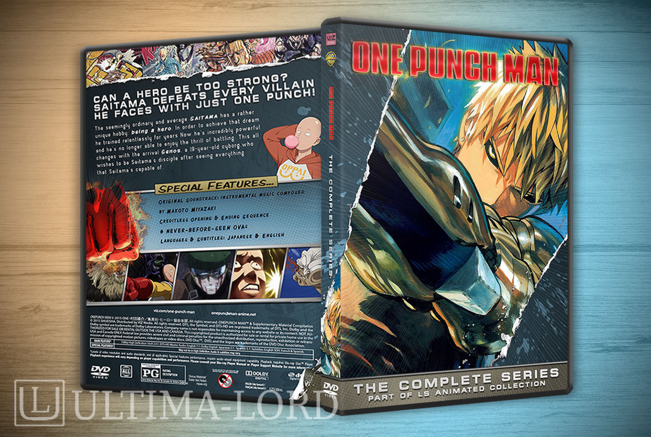 ONE PUNCH MAN Custom DVD Cover by ultima-lord on DeviantArt