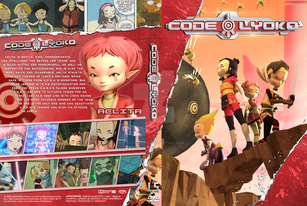 Code Lyoko DVD (kernie style) by ultima-lord on DeviantArt