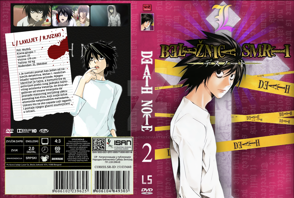 Death Note: Detalhes dos DVDs (AT)