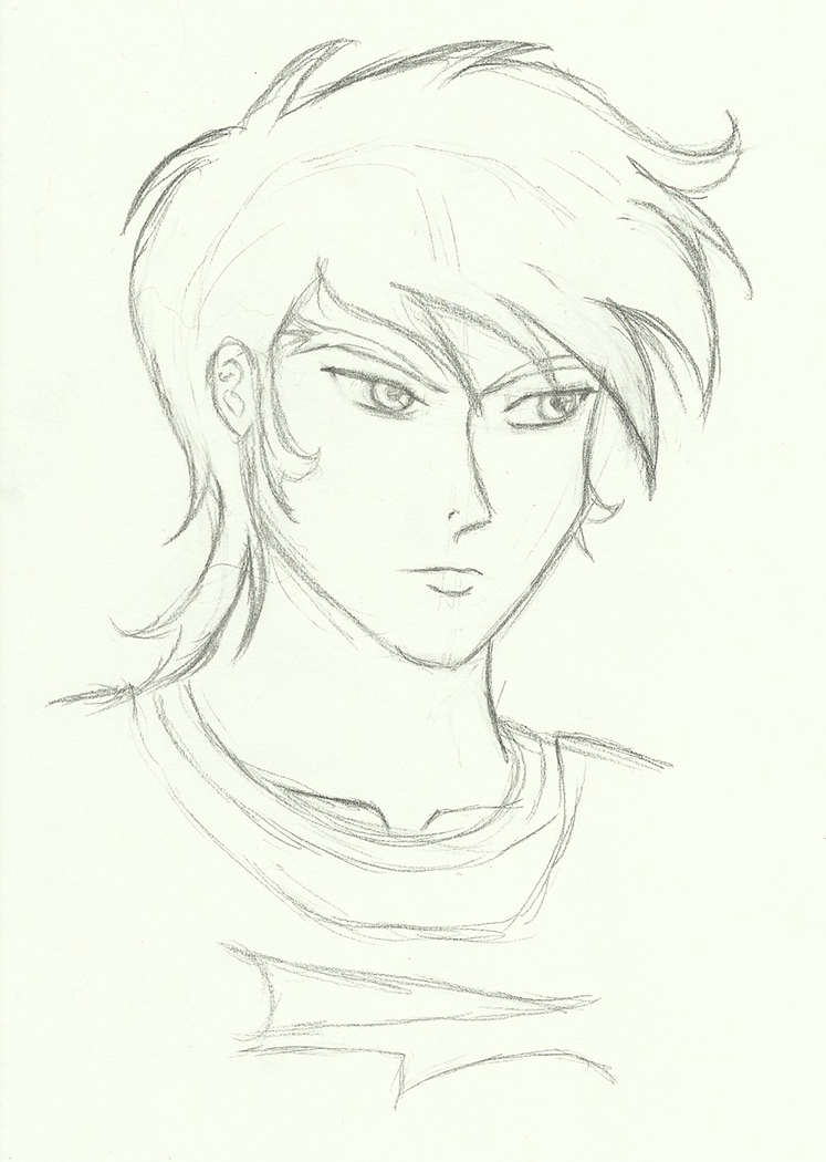 Ryo sketch for palette challenge by Khandri on DeviantArt