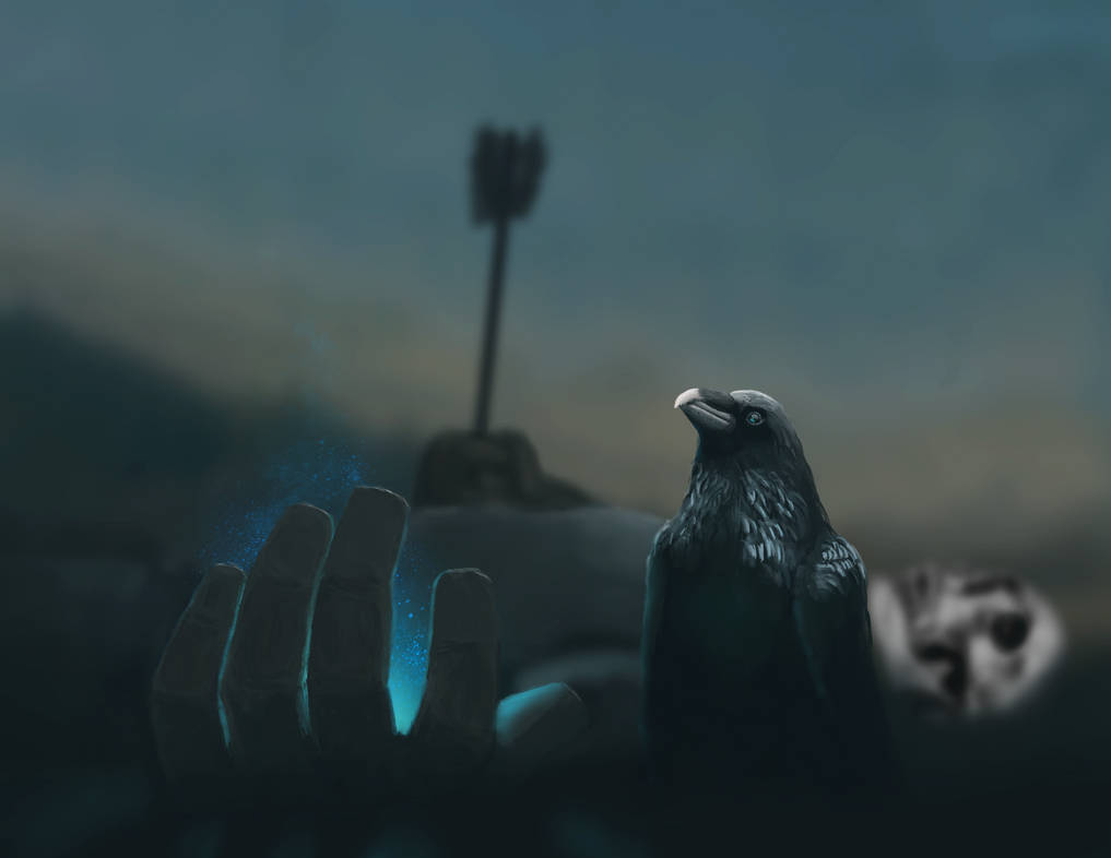 Magic Raven by NateLearnsToDraw on DeviantArt