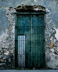 Turquoise Door by DiCa