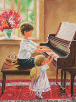 Kids on Piano