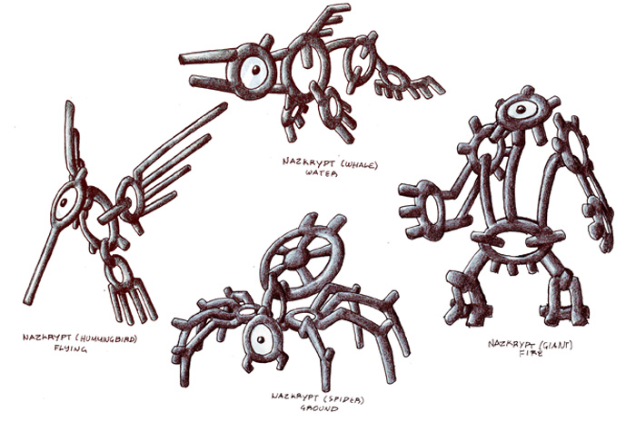 Cryptyc; Fake Unknown Evolution, Fakemon