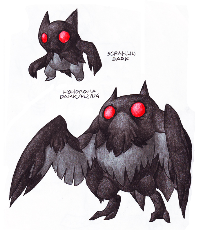 Sableye Evolutions Re-do by Kevichan on deviantART