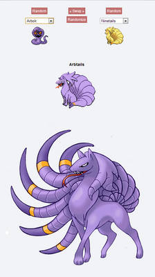 Pokemon Fusion Sprite - ARBTAILS