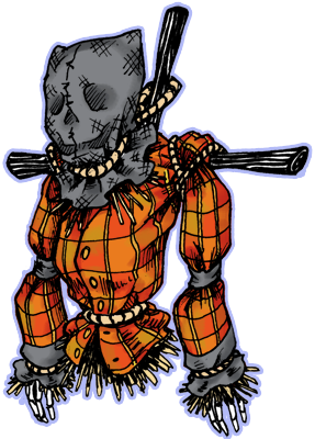 Drawlloween 2014, day 16- Scarecrow