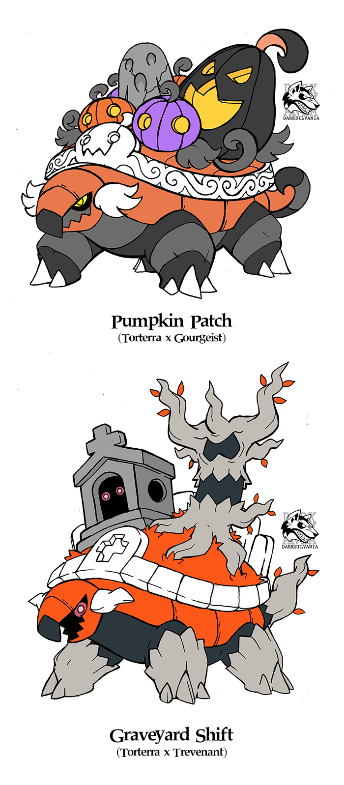 Ghostly Torterras by Darksilvania