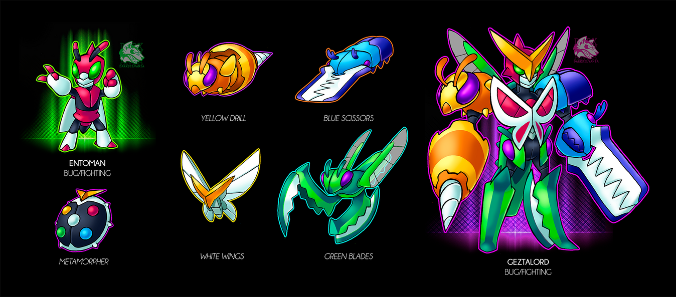 Go Go Power Bugs v3.0 by Darksilvania on DeviantArt