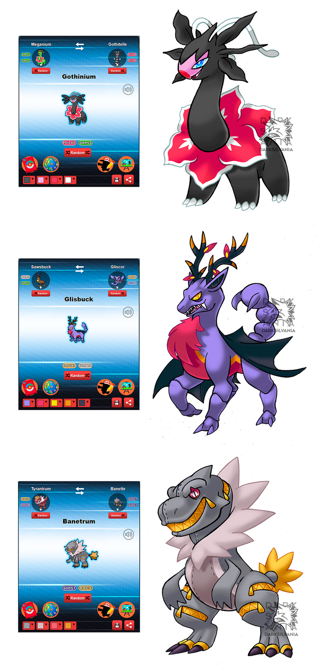 Pokefusions are Back! by Darksilvania on DeviantArt