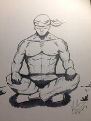 Meditation (Inktober Day 2)