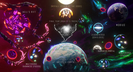 Hero's Universe Map