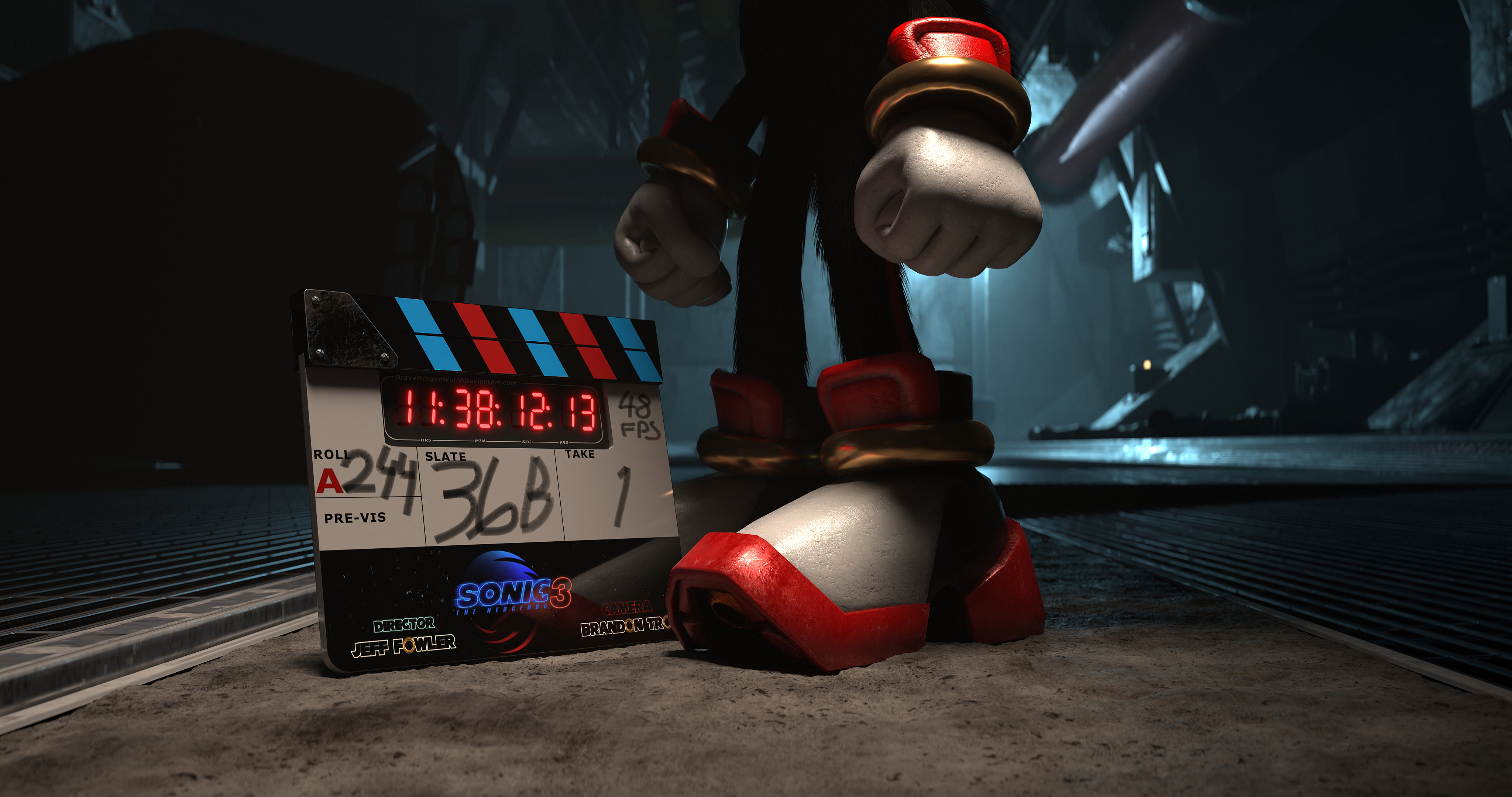 Sonic the Hedgehog 3 teases Shadow in first-look photo