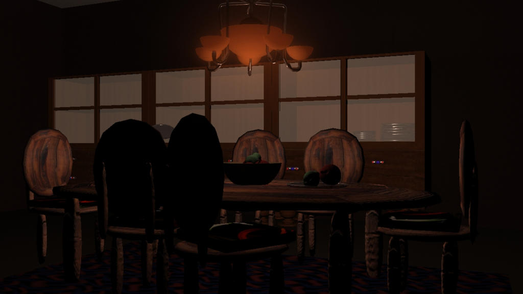 The Dining Room: Render 002 by AlienatedIllusions on DeviantArt