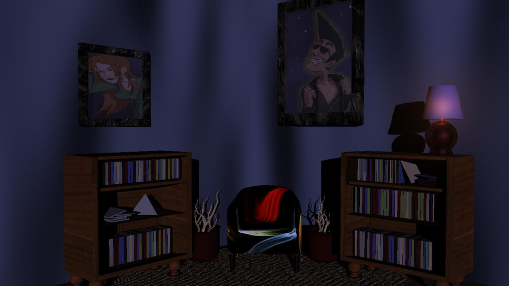 The Room: Basic Render by AlienatedIllusions on DeviantArt