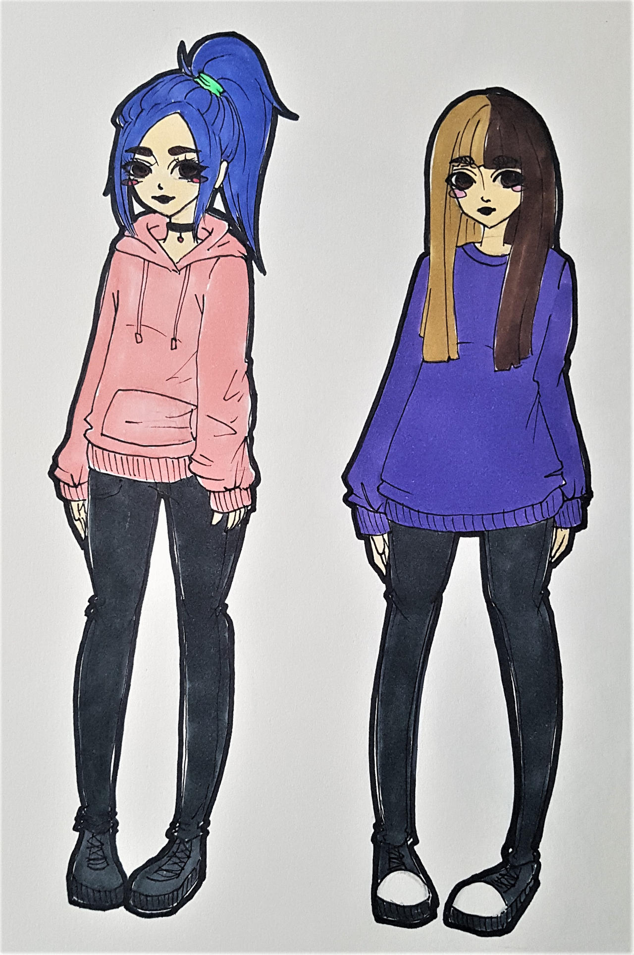 Simple Character Designs (2018) by Misha505 on DeviantArt